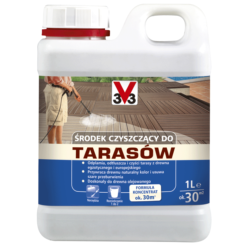 Środek czyszczący do tarasów