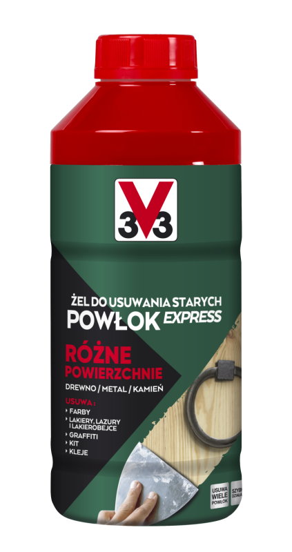 Środek do usuwania starych powłok Express Różne Powierzchnie