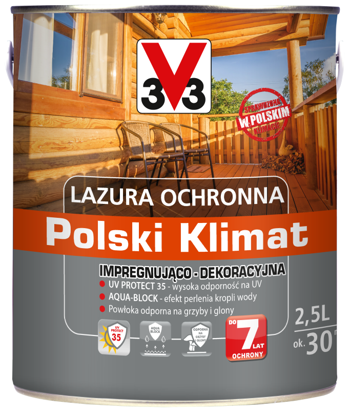 Lazura ochronna Polski Klimat Impregnująco-Dekoracyjna