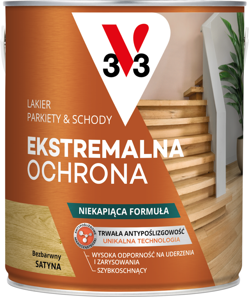 LAKIER PARKIETY & SCHODY – EKSTREMALNA  OCHRONA